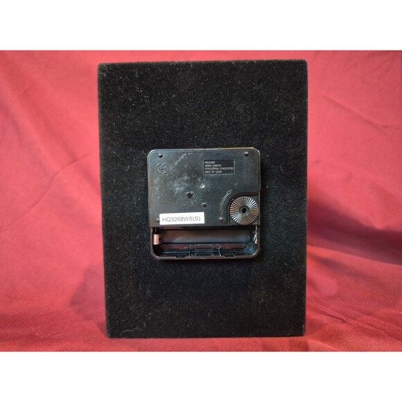 New (Other) Bulova Hinged Quartz Clock 3″x5″ Picture Frame - Picture 3 of 4